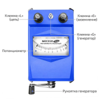 Измеритель сопротивления изоляции (мегаомметр) МЕГЕОН 13230
