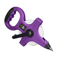 Рулетка геодезическая Ermenrich Reel SL30, фиолетовый