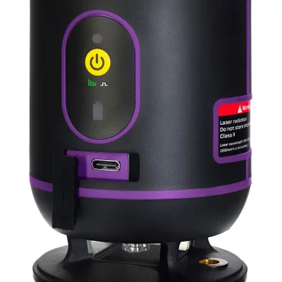 Лазерный уровень Ermenrich PLUS LN20, фиолетовый