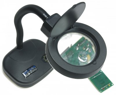 Бестеневая лампа-лупа МЕГЕОН 02803